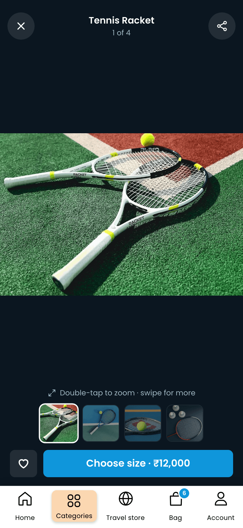 Decathlon: App Redesign, Photos