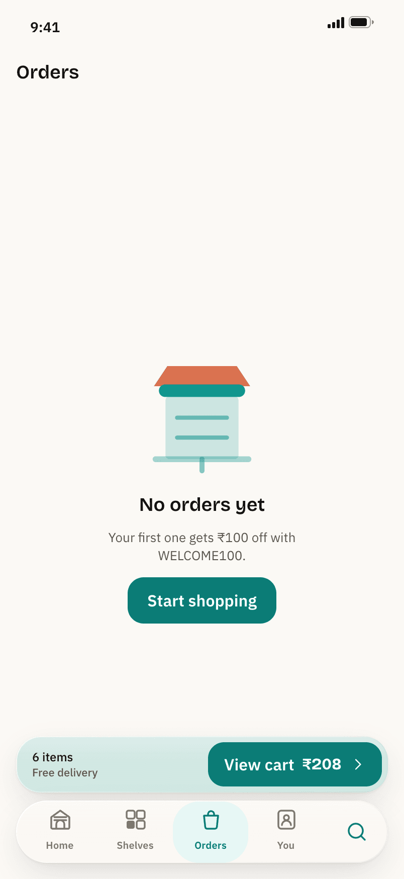 Nukkad, An empty state with a job: the first-order code lives here.