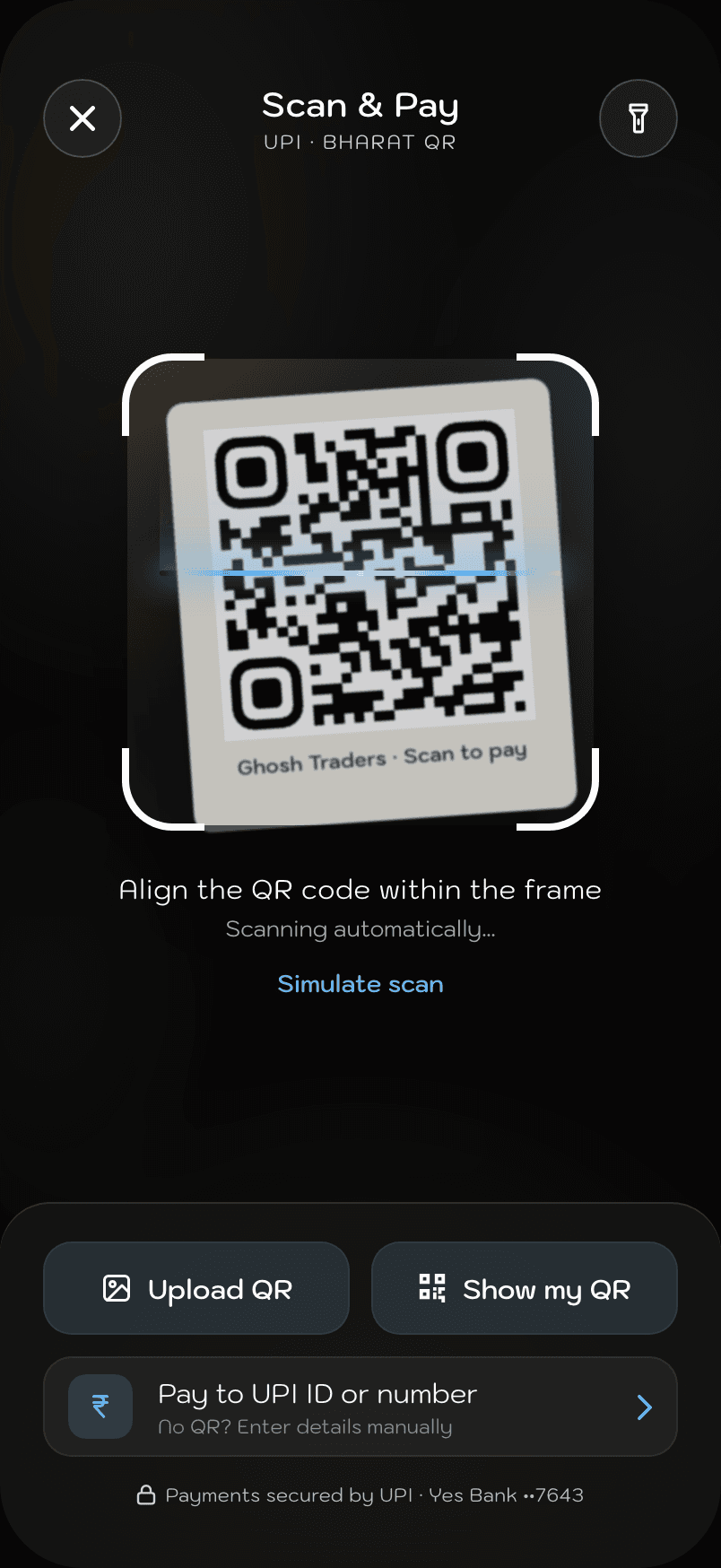 Spendee, Scan & pay